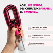 Hydrate, démêle et lisse en 5 minutes