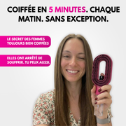 Hydrate, démêle et lisse en 5 minutes