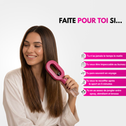 Hydrate, démêle et lisse en 5 minutes